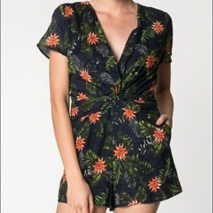 Everly Twist Front Romper
